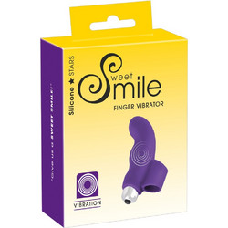 You2Toys Sweet Smile Finger Δονητής Δακτύλου 5cm Μωβ