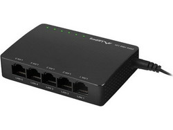 Lanberg DSP2-1005-12V Unmanaged L2 Switch με 5 Θύρες Ethernet 1Gbps