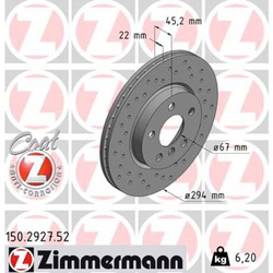 Zimmermann Δισκόπλακα - 150.2927.52