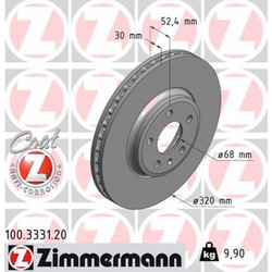 Zimmermann Δισκόπλακα - 100.3331.20