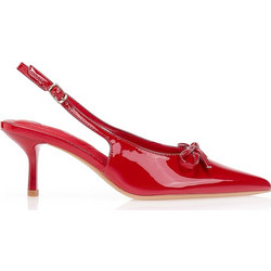 Γόβες λουστρίνι slingback μυτερές