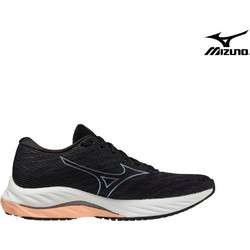 Mizuno Wave Rider 26 Γυναικεία Αθλητικά Παπούτσια για Τρέξιμο Μαύρα J1GD220322