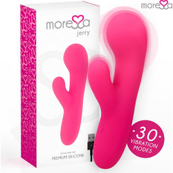Moressa Jerry Δονητής Rabbit 15cm Ροζ