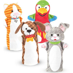 Melissa & Doug - Hand Puppets Playful Pets (806022)