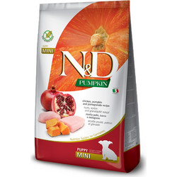 Farmina N&D Pumpkin Grain Free Puppy Mini with Chicken, Pumpkin & Pomegranate 2.5kg