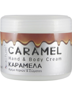 Actuel Caramel Hand & Body Ενυδατική Κρέμα Σώματος 500ml