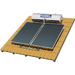 Nobel Classic Ηλιακός Θερμοσίφωνας 200lt 4m² Glass Διπλής Ενέργειας Κεραμοσκεπής