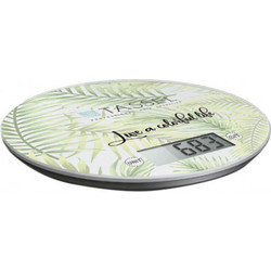 Tassel Ζυγαριά κομμωτηρίου 06631 5kg με floral σχέδιο