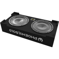 Phoenix Gold PGZX210PBS Subwoofer Αυτοκινήτου 10" 350W RMS με Κούτα