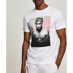 MISTER TEE Men Tupac Afterglow Tee - WHITE - MT1010