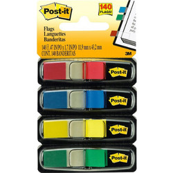 Σελιδοδείκτες 3M Post-It Βέλη 12 x 44 mm (Σετ 4 Χρωμάτων) (684ARR4)