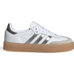Adidas Sambae Γυναικεία Sneakers Λευκά Ασημί JS3943