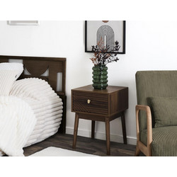 Κομοδίνο Tiffany Home Deco Factory με διαστάσεις 40x40x55cm HD0559
