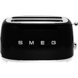 Smeg TSF02BLEU Φρυγανιέρα 2 Θέσεων 1500W Μαύρη