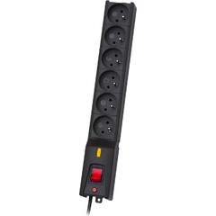 Lestar 1966004697 Black 6 Ac outlet(s) 230 V 5 m - (Lx 610 G-A K.Cz 5.0M)