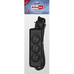 Activejet 3GNU-1,5M-C power strip with cord - (3GNU - 1,5M - C)