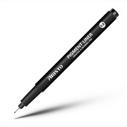 Aristo Μαρκαδόρος Geo Pigment Liner 0.8 Μαύρος (23508) - 141235008