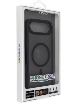 X-One Dropguard Magnetic Case Air (Magsafe compatible) - For Apple Iphone 17 Air black