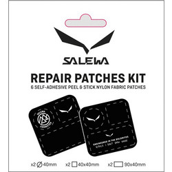 SALEWA REPAIR PATCHES KIT 29224-BLK BLACK WHITE