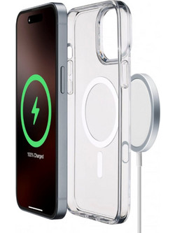 Θήκη Cellular Line Gloss Mag iPhone 16 Pro Max MagSafe Transparent GLOSSMAGIPH16PRMT