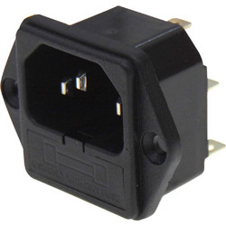 AC CONNECTOR ΑΡΣΕΝΙΚΟ ΣΑΣΙ ΒΙΔΩΤΟ 3P 10A/250V ΜΕ ΑΣΦΑΛΕΙΟΘΗΚΗ S03F11 HNO (ΣΕΤ ΜΕ 10)