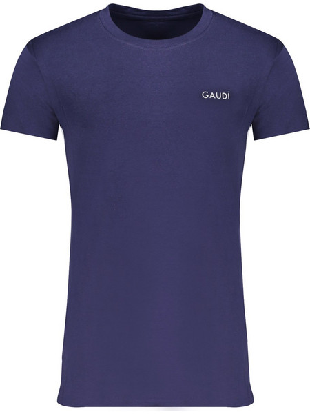 GAUDI MEN'S SHORT SLEEVE T-SHIRT BLUE Μπλε