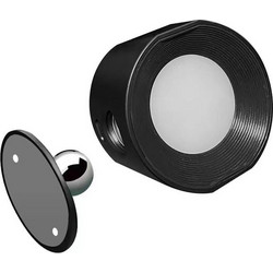 Επαναφορτιζόμενο Φωτιστικό Τοίχου Oasis LED Type C, Τηλεχειριστήριο 5W, 160lm, 2600-2800K, 2000mAh Μαύρο CLLAMP-B