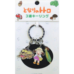 Semic My Neighbor Totoro Mei, Catbus & Corn Μπρελόκ