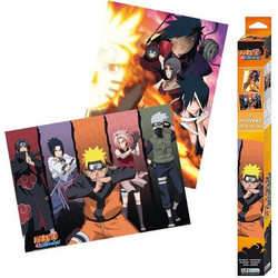 NARUTO - Groups - Set 2 posters '52x38'