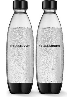 Sodastream Fuse Μπουκάλι 2 x 1 Μαύρο