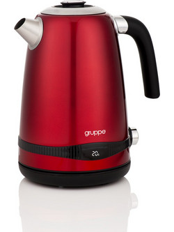 Gruppe HHB8702D Ανοξείδωτος Βραστήρας 1.7lt 2200W Κόκκινος