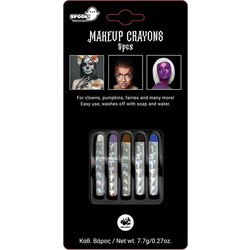 FUN WORLD MAKEUP ΜΟΛΥΒΙΑ HORROR 5τμχ 7,7g