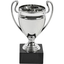 Κύπελλο Ασημένιο Μαρμάρινη Βάση 16cm