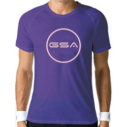 GSA Men's Superlogo Tee Circle 17-19039 Purple