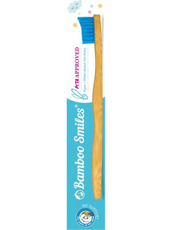 Bamboo Smiles Kids Soft Παιδική Οδοντόβουρτσα Μπλε