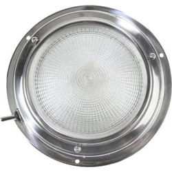 Πλαφονιέρα στρογγυλή Inox LED