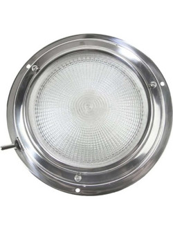 Πλαφονιέρα στρογγυλή Inox LED