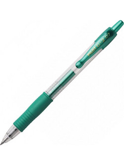 Pilot G-2 Στυλό Gel 0.7mm Μεταλλικό Πράσινο