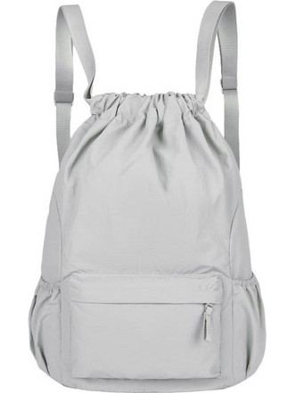 ΓΥΝΑΙΚΕΙΑ ΤΣΑΝΤΑ Σακίδιο lulumelon M866 City Flow(TM) Unisex Backpack - Minimal Athleisure Ανοιχτό Γκρί