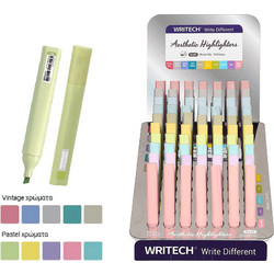WRITECH ΒΙΤΡΙΝΑ ΓΕΜΑΤΗ ΜΑΡΚΑΔΟΡΟΣ ΥΠΟΓΡΑΜΜΙΣΗΣ ΠΛΑΚΕ 1-5.5mm AESTHETIC 70 ΤΕΜ (Το προιόν πωλείται σε μεμονωμένα τεμάχια του ενός
