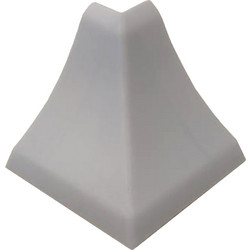 Γωνία Εξωτερική Αρμοκάλυπτρου Γκρι 4x2.5x4cm