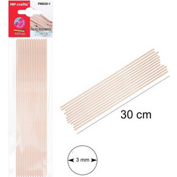 Μπάλσα στρόγγυλη MP 30cm 3mm σετ 30τμχ