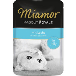 Finnern Miamor Adult Ragout Royale with Salmon in Jelly 100gr