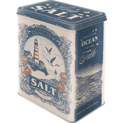 Nostalgic μεταλλικό κουτί μεγάλο Sea Salt