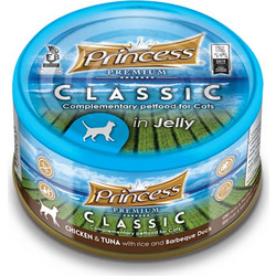 Princess Premium Classic Chicken & Tuna with Rice & BBQ Duck 170gr