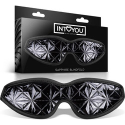 Blindfold Sapphire Vegan Leather