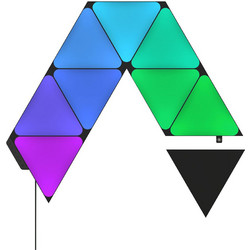 Nanoleaf Shapes Limited Edition Ultra Black Triangles Starter Kit (9 Panels)