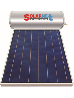 Solarnet 160M 160lt 2m² Glass Τριπλής Ενέργειας