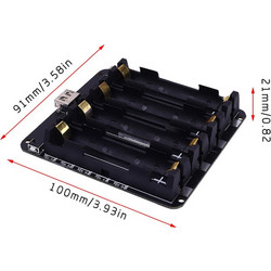 4-Channel 18650 Battery Holder Protection Board