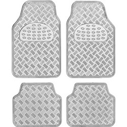 517977 ΠΑΤΑΚΙΑ ΑΥΤΟΚΙΝΗΤΟΥ - CELEBRITY CAR - 016 - 4PCS - 122292 - SILVER